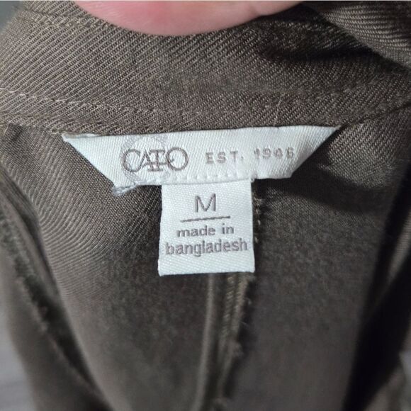 Cato utility jacket in taupe/brown - Picture 4 of 10